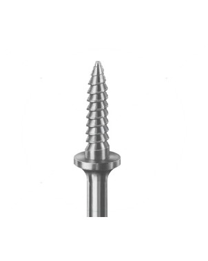301L.104 KOMET MANDRIL ACERO INOXIDABLE TUERCA PIEZA DE MANO - 6uds