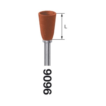 9606.204.060 KOMET pulidor marron p/amalgama 10 ud