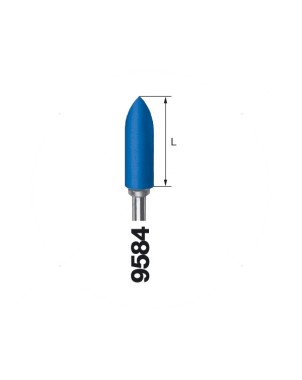 9584.104.050 KOMET FRESA PULIDORES FORMA ESPECIAL PIEZA DE MANO ø 050 - 10uds