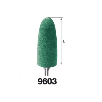 9603.104.100 KOMET PULIDOR CILINDRO REDONDEADO PIEZA DE MANO  10ud