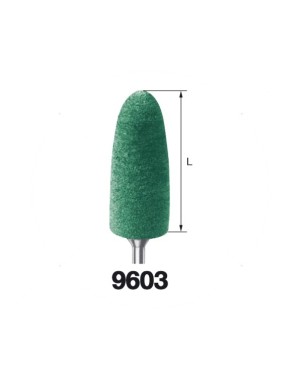 9603.104.100 KOMET PULIDOR CILINDRO REDONDEADO PIEZA DE MANO  10ud