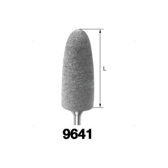 9641.104.100 KOMET PULIDOR CILINDRO REDONDEADO PIEZA DE MANO  10ud