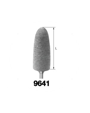 9641.104.100 KOMET PULIDOR CILINDRO REDONDEADO PIEZA DE MANO  10ud