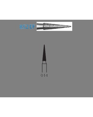 852EF.314.014  KOMET FRESA DIAMANTE LANZA TURBINA ø 014 GRANO EXTRA FINO 5 ud.
