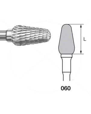 H351EA.104.060 KOMET FRESA C. TUNGSTENO BELLOTA PIEZA DE MANO ø 060 - 1uds