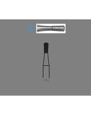 830.313.012  KOMET FRESA DIAMANTE PERA TURBINA CORTO ø 012 GRANO ESTANDAR 5 ud.