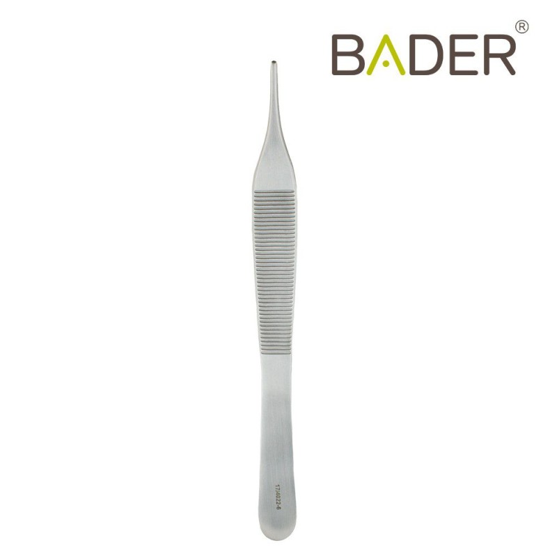 Pinza Adson sin Dientes 16 cm BADER