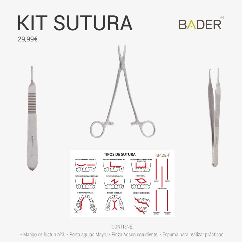 Kit de Sutura Bader