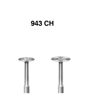 943CH.204.065  KOMET FRESA DIAMANTE DISCO CONTRAANGULO ø 065 GRANO ESTANDAR 1 ud.