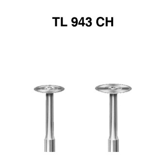 943CH.205.065  KOMET FRESA DIAMANTE DISCO CONTRAANGULO LARGO ø 065 GRANO ESTANDAR 1 ud.