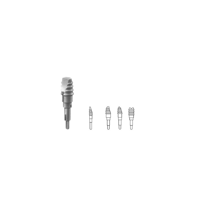 OPTIPOST KOMET 150.280.0.4 perno bicuspi inf 5 ud