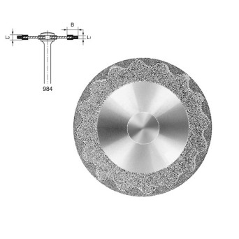 984.104.220 KOMET DISCO DIAMANTE HIPERFLEXIBLE PIEZA DE MANO ø 220 - 1uds