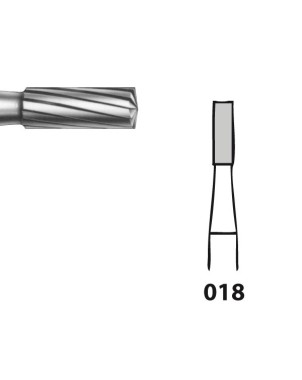 H259.104.018 KOMET FRESA C. TUNGSTENO CILINDRICA PIEZA DE MANO ø 018 - 5uds