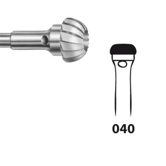 H98.104.040 KOMET FRESA C. TUNGSTENO FORMA ESPECIAL PIEZA DE MANO ø 040 - 1uds