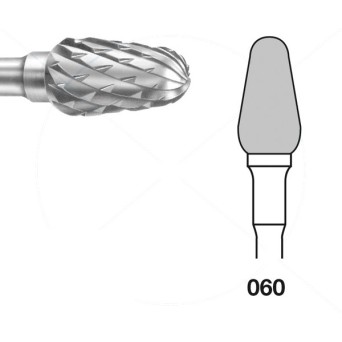 H351GE.104.060 KOMET FRESA C. TUNGSTENO BELLOTA PIEZA DE MANO ø 060 - 1uds