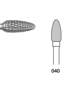 H251E.104.040 KOMET FRESA C. TUNGSTENO BELLOTA PIEZA DE MANO ø 040 - 1uds