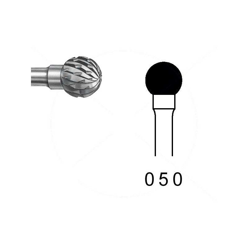H71E.104.050 KOMET FRESA C. TUNGSTENO REDONDA PIEZA DE MANO ø 050 - 1uds