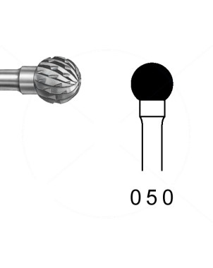 H71E.104.050 KOMET FRESA C. TUNGSTENO REDONDA PIEZA DE MANO ø 050 - 1uds
