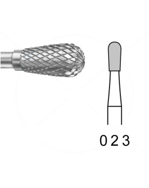 H77E.104.023 KOMET FRESA C. TUNGSTENO PERA PIEZA DE MANO ø 023 - 1uds