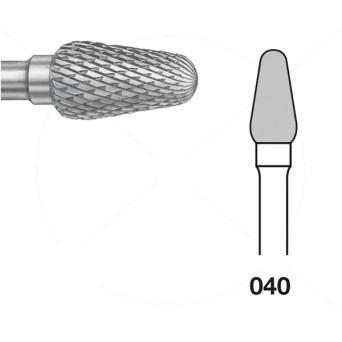 H351EF.104.040 KOMET FRESA C. TUNGSTENO BELLOTA PIEZA DE MANO ø 040 - 1uds