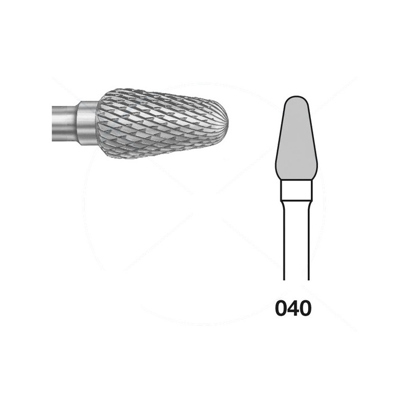 H351EF.104.040 KOMET FRESA C. TUNGSTENO BELLOTA PIEZA DE MANO ø 040 - 1uds