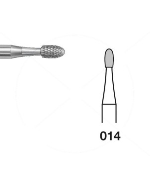 H73EF.104.014 KOMET FRESA C. TUNGSTENO HUEVO PIEZA DE MANO ø 014 - 1uds