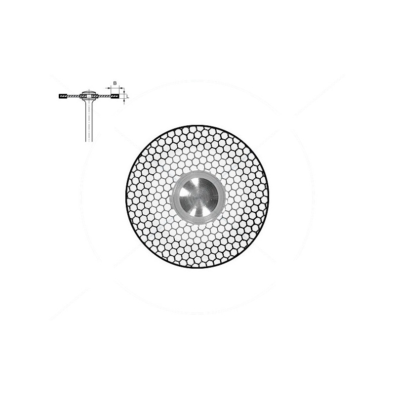 934.104.180 KOMET DISCO DIAMANTE FLEXIBLE PIEZA DE MANO ø 180 - 1uds