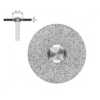 940.104.220 KOMET DISCO DIAMANTE FLEXIBLE PIEZA DE MANO ø 220 - 1uds