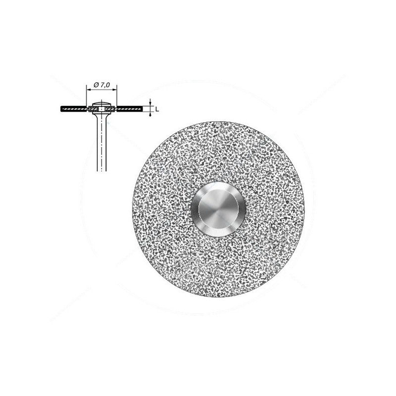 940.104.220 KOMET DISCO DIAMANTE FLEXIBLE PIEZA DE MANO ø 220 - 1uds