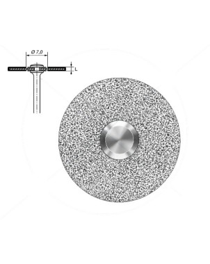 940.104.220 KOMET DISCO DIAMANTE FLEXIBLE PIEZA DE MANO ø 220 - 1uds