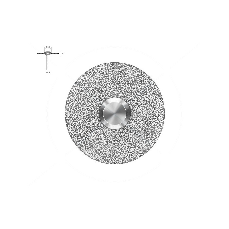 919.104.220 KOMET DISCO DIAMANTE REVESTIMIENTO CARA INF PIEZA DE MANO ø 220 - 1uds
