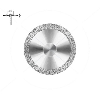942.104.200 KOMET DISCO DIAMANTE FLEXIBLE PIEZA DE MANO ø 200 - 1uds