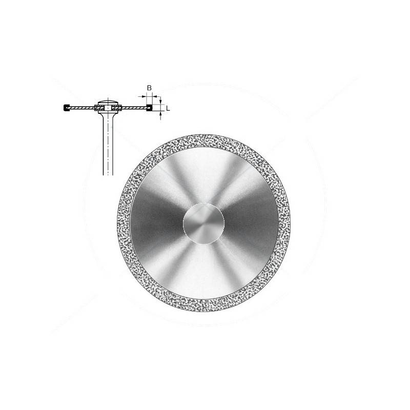 911.104.220 KOMET DISCO DIAMANTE FLEXIBLE PIEZA DE MANO ø 220 - 1uds