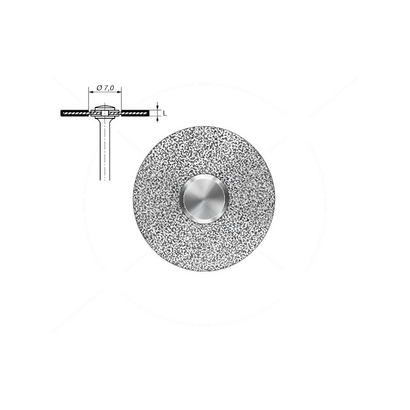 918B.104.180 KOMET DISCO DIAMANTE RIGIDO PIEZA DE MANO ø 180 - 1uds