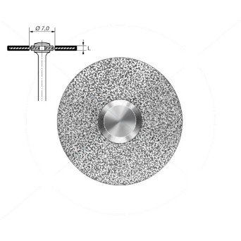 918B.104.200 KOMET DISCO DIAMANTE RIGIDO PIEZA DE MANO ø 200 - 1uds