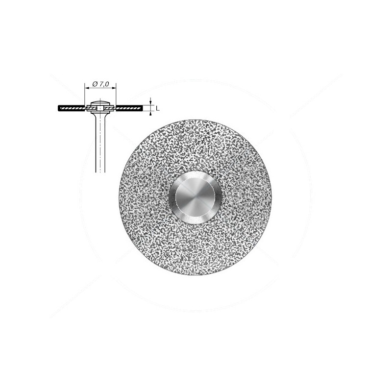 918B.104.200 KOMET DISCO DIAMANTE RIGIDO PIEZA DE MANO ø 200 - 1uds
