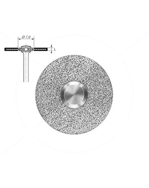 918B.104.200 KOMET DISCO DIAMANTE RIGIDO PIEZA DE MANO ø 200 - 1uds