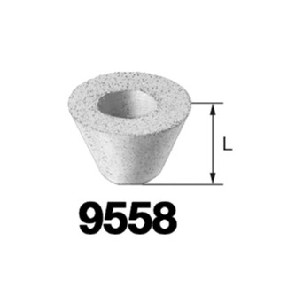 9558.900.120 KOMET FRESA PULIDORES FORMA ESPECIAL SIN MANDRIL ø 120 - 10uds