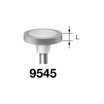 9545F.104.110 KOMET PULIDOR RUEDA PIEZA DE MANO  1ud