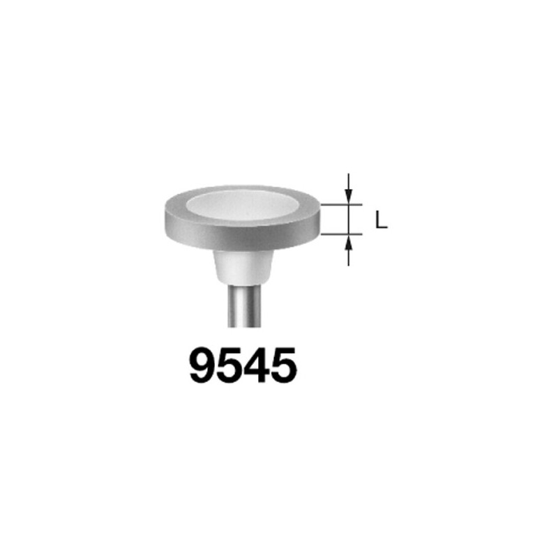 9545F.104.110 KOMET PULIDOR RUEDA PIEZA DE MANO  1ud