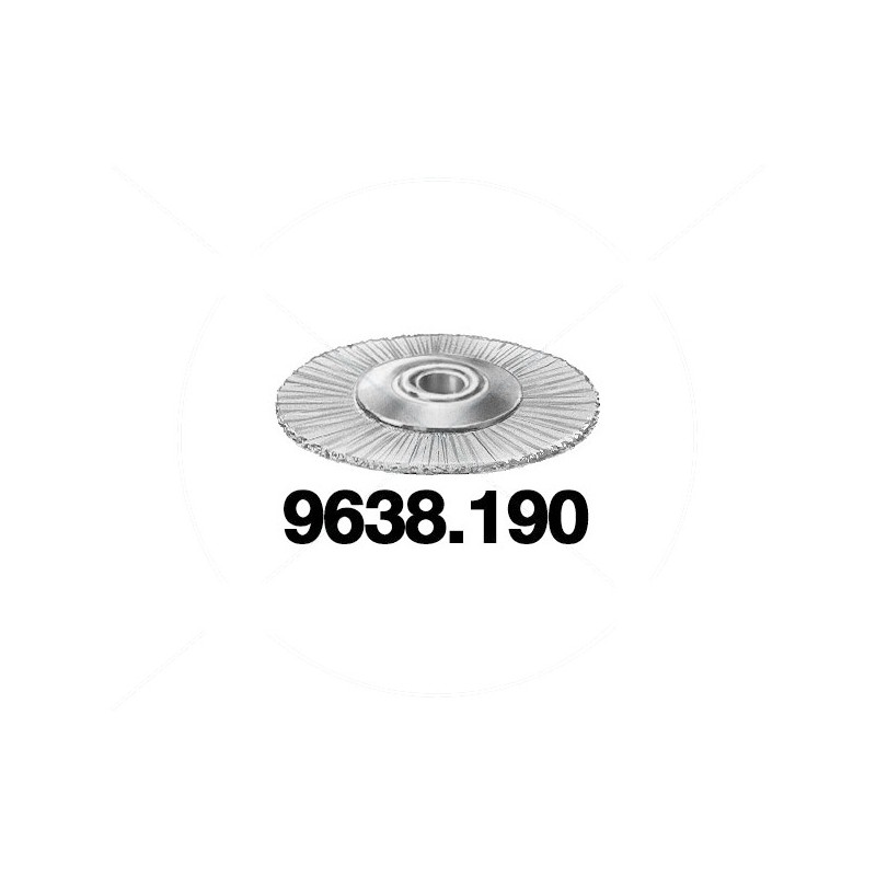 9638.900.190 KOMET PULIDOR RUEDA SIN MANDRIL  10ud