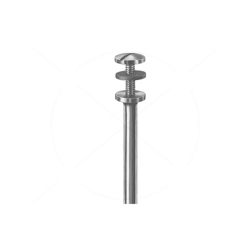 303.104.050 KOMET MANDRIL ACERO INOXIDABLE FORMA ESPECIAL PIEZA DE MANO ø 050 - 6uds