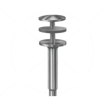 305L.104.050 KOMET MANDRIL ACERO INOXIDABLE FORMA ESPECIAL PIEZA DE MANO ø 050 - 6uds