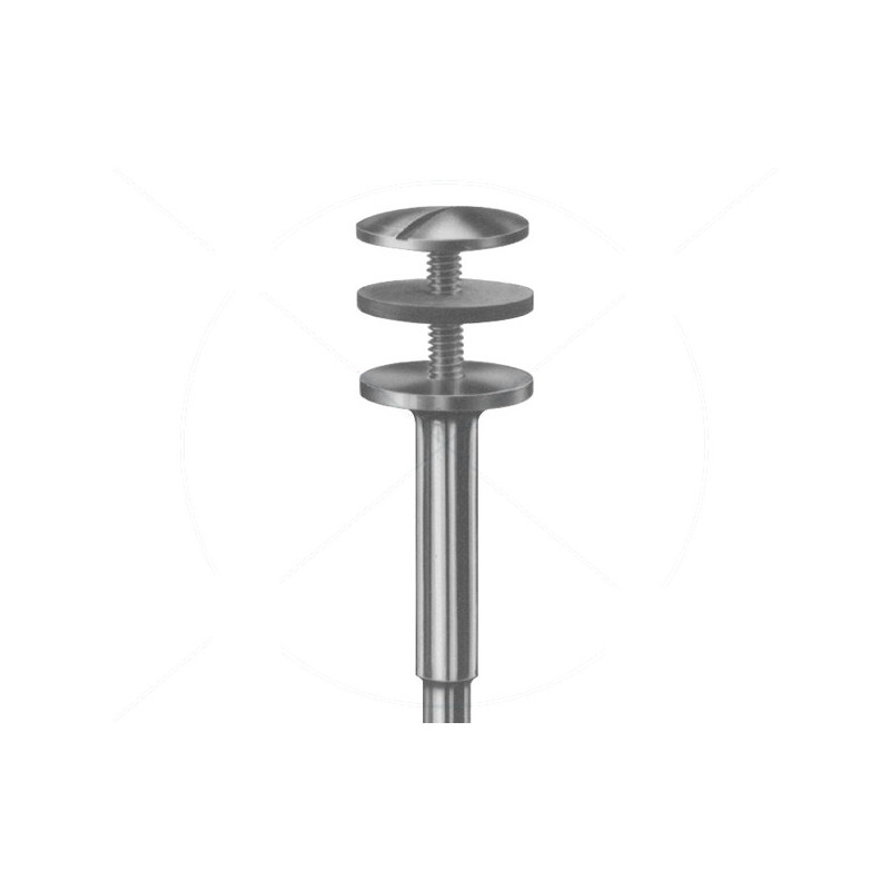 305L.104.050 KOMET MANDRIL ACERO INOXIDABLE FORMA ESPECIAL PIEZA DE MANO ø 050 - 6uds