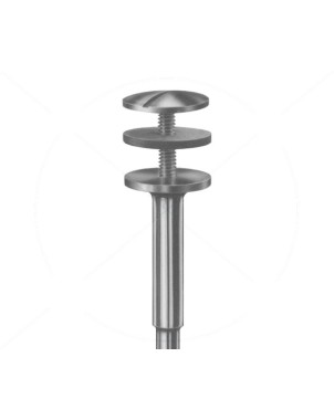 305L.104.050 KOMET MANDRIL ACERO INOXIDABLE FORMA ESPECIAL PIEZA DE MANO ø 050 - 6uds