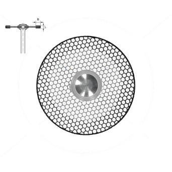 6934.104.220 KOMET DISCO DIAMANTE FLEXIBLE PIEZA DE MANO ø 220 - 1uds
