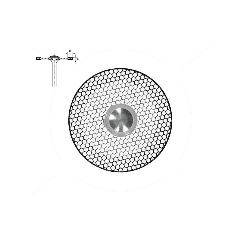 6934.104.220 KOMET DISCO DIAMANTE FLEXIBLE PIEZA DE MANO ø 220 - 1uds
