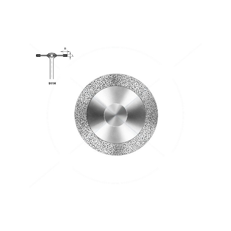 6911H.104.180 KOMET DISCO DIAMANTE FLEXIBLE PIEZA DE MANO ø 180 - 1uds