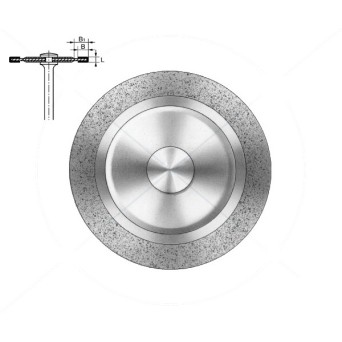6911HF.104.220 KOMET DISCO DIAMANTE FLEXIBLE PIEZA DE MANO ø 220 - 1uds
