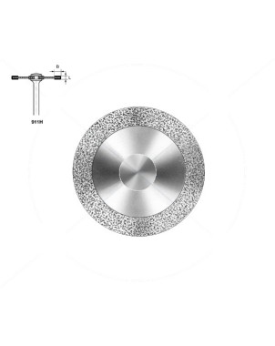 911HEF.104.180 KOMET DISCO DIAMANTE FLEXIBLE PIEZA DE MANO ø 180 - 1uds
